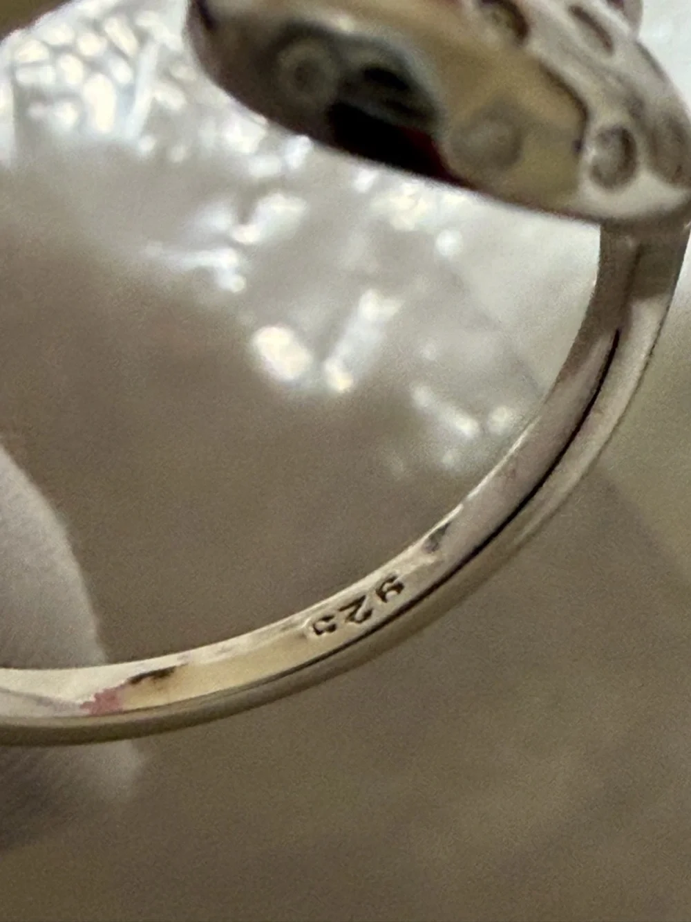 MOISSANITE 0.228CT RING